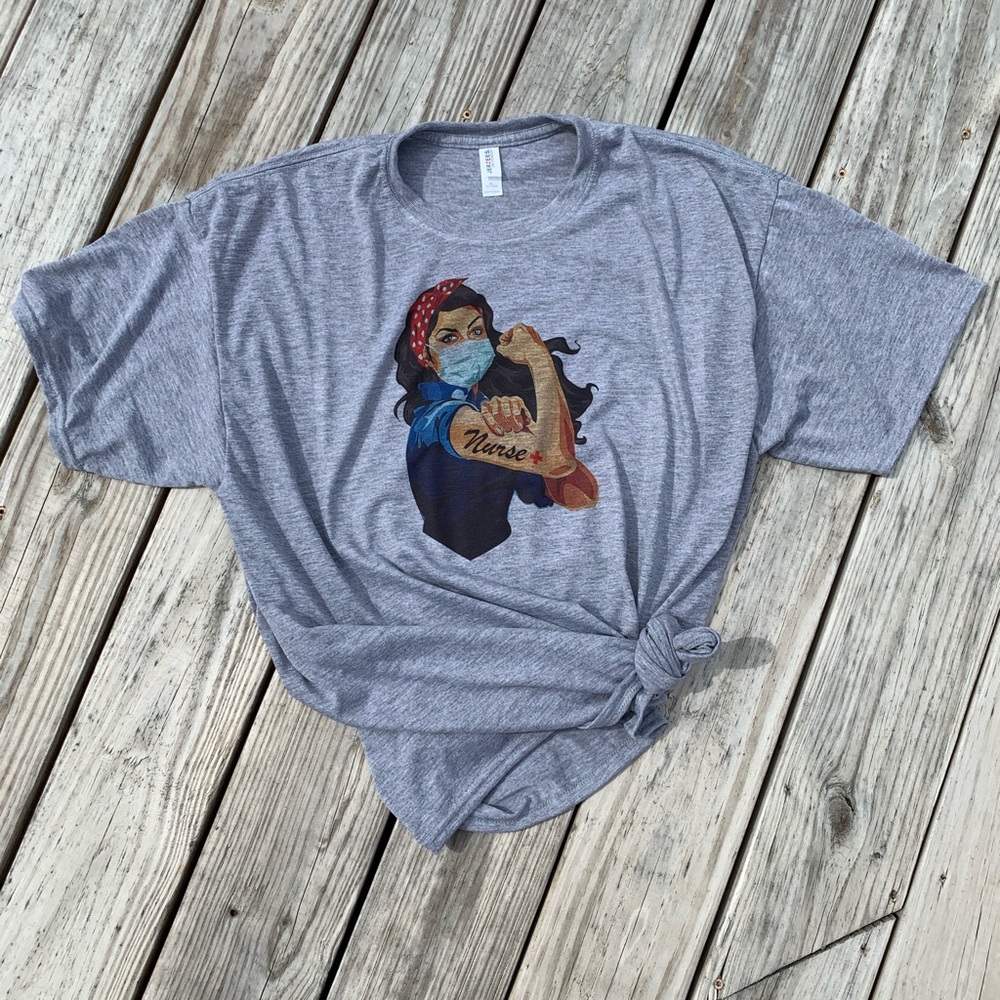 Nurse Strong Sublimation Tee Shirt